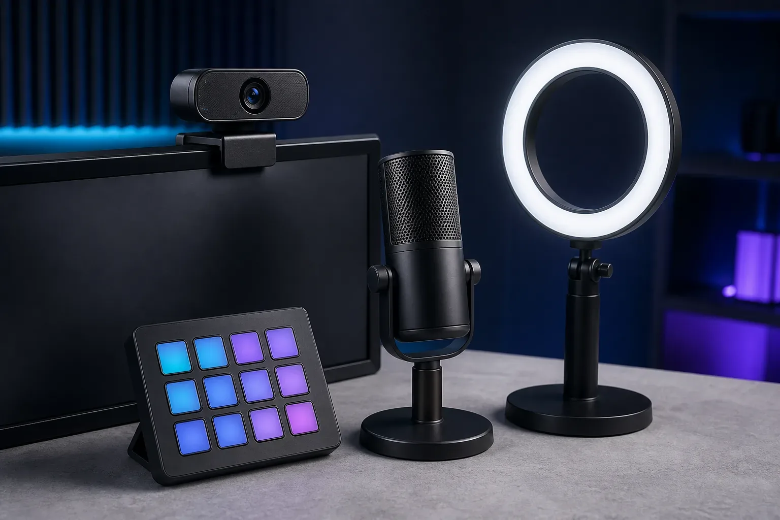 Webcams & Streaming Equipment