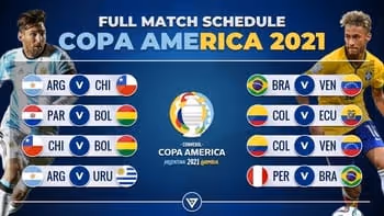 copa america 2021 matches