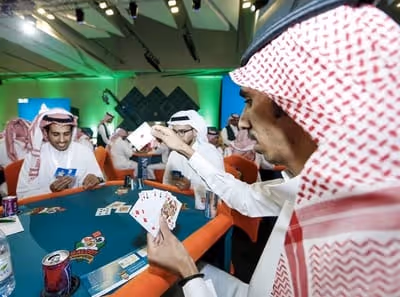 Saudis gamble for charity