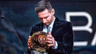 messi wins Ballon dOr 2021