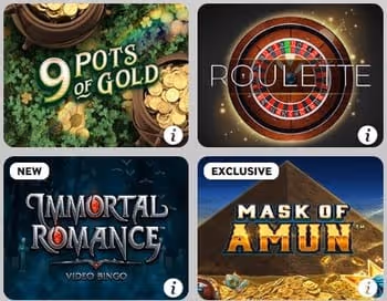 betway casino games
