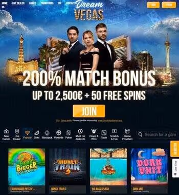 dream vegas casino site