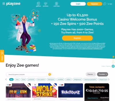 playzee casino site