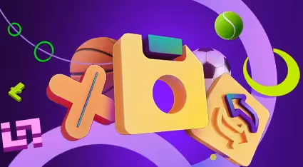 Abstract sports and data icons