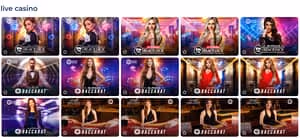 Ares Casino Live Dealer games