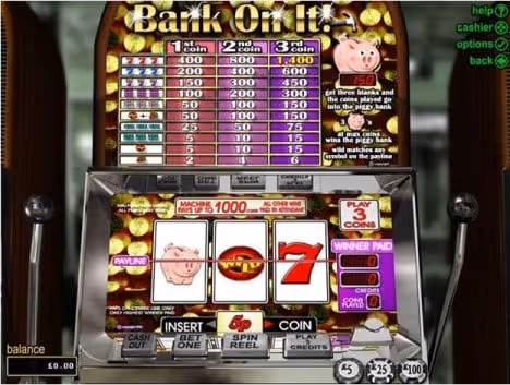 Bank On It! Slot Game