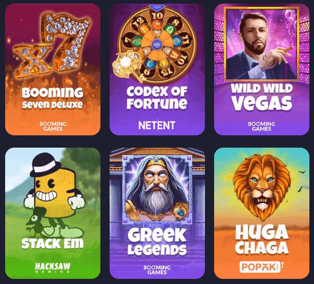 Betnomi Casino online slots