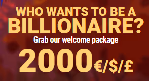 Billion Vegas Casino: Welcome Package with €/$/£2000