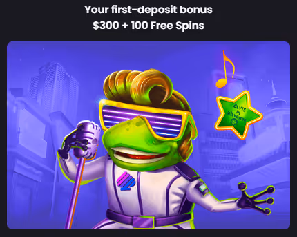 BitVegas.io Casino – $300 First Deposit Bonus + 100 Free Spins