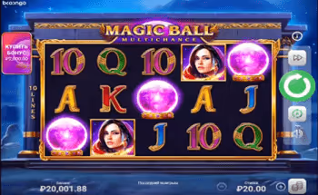 Magic Ball Multichance Pokie Slot Game