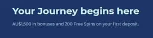 Casoo Casino Welcome Bonus: AU$1,500 in bonuses & 200 Free Spins