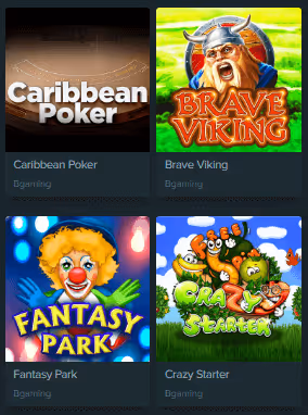 DuoBetz Casino online games