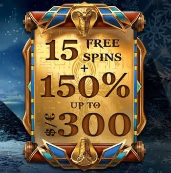 Extra Spel Casino Welcome Bonus: 15 Free Spins + 150% Up to €/$300