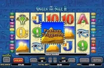 Queen of the Nile II Slot Game
