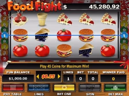 Food Fight! Slot Game