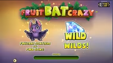 Fruit Bat Crazy Slot scatters (free spins) and wild symbols.