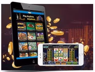 Jackpot Capital Casino mobile view on a tablet and phone