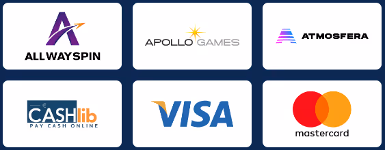 Jupi Casino payment options and game providers