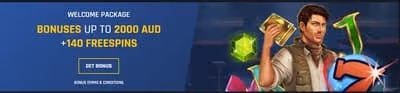 Lady Hammer Casino Welcome Bonus: Up to 2000AUD + 140 Free Spins