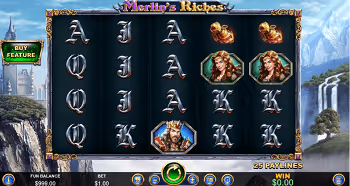 Merlins Riches Slot Game