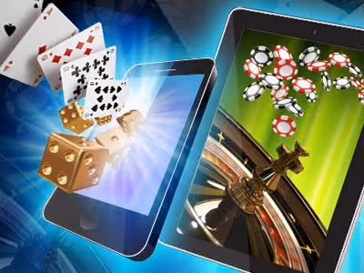 Online casino games on a smartphone and tablet