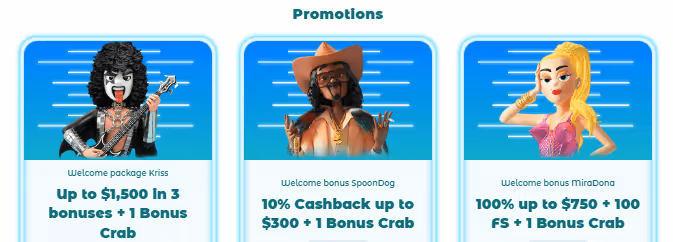 Neon54 Casino: Promotion Offers
