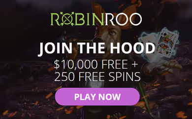 Robin Roo Casino: $10,000 Free + 250 Free Spins