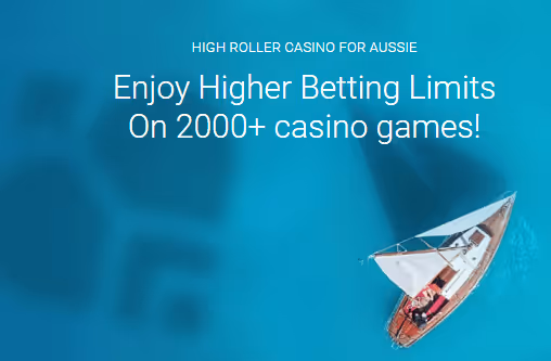 High roller casino for Aussies: Enjoy higher betting limits on 2000+ casino games!