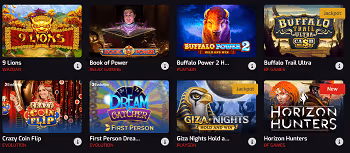 Royal Stars Casino online games