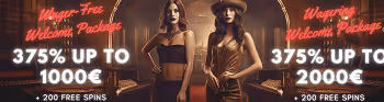 Royal Stars Casino Welcome Bonus: 375% up to 1000€ and 375% up to 2000€
