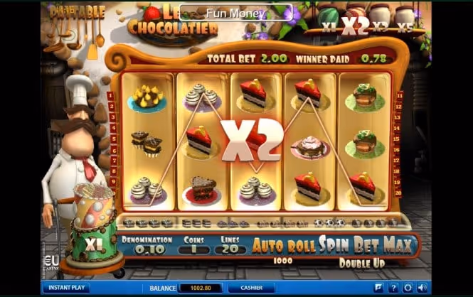 SkillonNet: Le Chocolatier Slot game