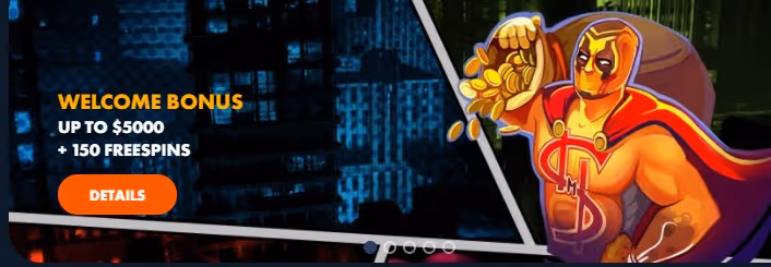 Slotman Casino Welcome Bonus: Up to $5000 + 150 Free Spins