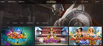 Slots Empire Casino games