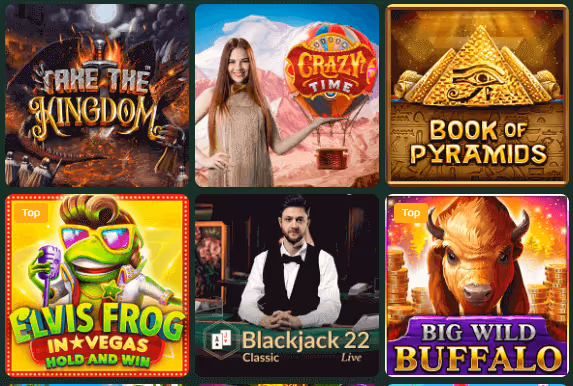 50Crowns Casino online games