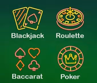 SuperCat Casino table games