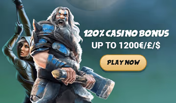 Svenbet Casino Welcome Bonus: 120% Up to 1200€/£/$