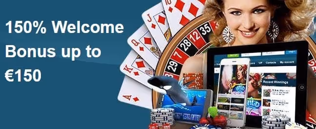VIPSpel Casino Welcome Bonus: 150% Up to €150