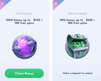 Wisho Casino Welcome Bonus: First & Second Deposit Offers,