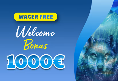 Wolfy Casino: Wager Free 1000€ Welcome Bonus