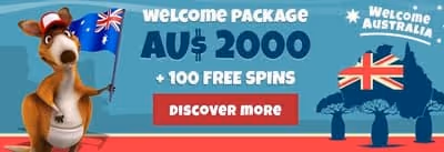 XPokies Casino Welcome Package: AU$2000 + 100 Free Spins