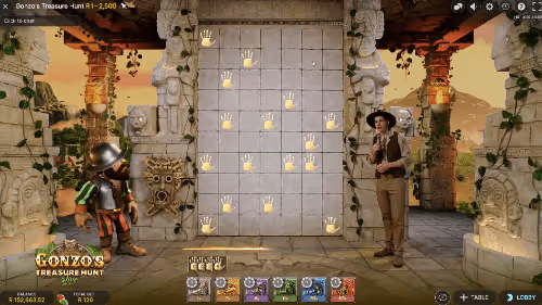 gonzos treasure hunt live6