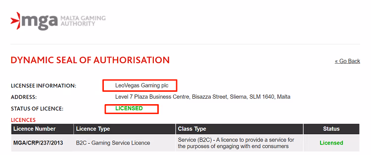 leovegas license 3