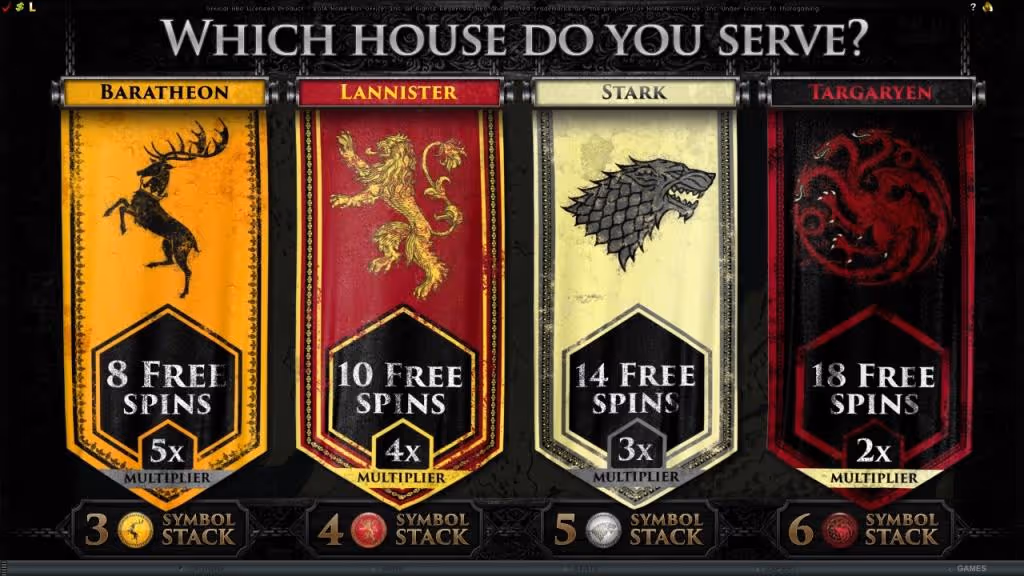 Game of Thrones online slot 0