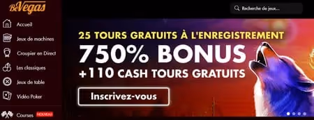 BeVegas Casino avis