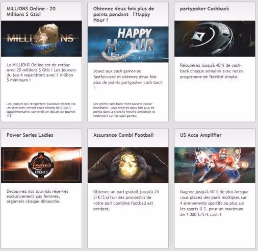 PartyPoker casino avis