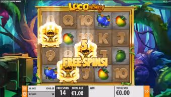 31 14 614 Loco the Monkey Retrigger Free Spins 0