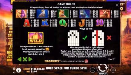 8 1 484 buffalo king megaways info 0