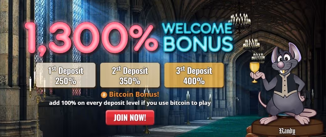 casino castle welcome bonus