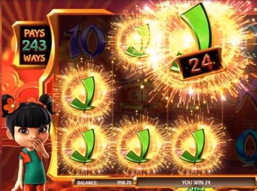 lots of wins on the Fafa slot