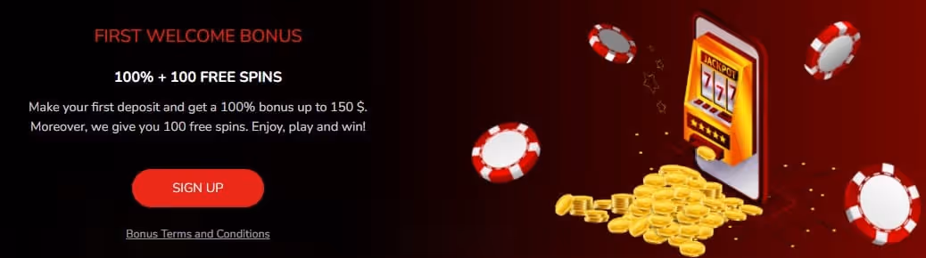 Oshi Casino Welcome Bonus